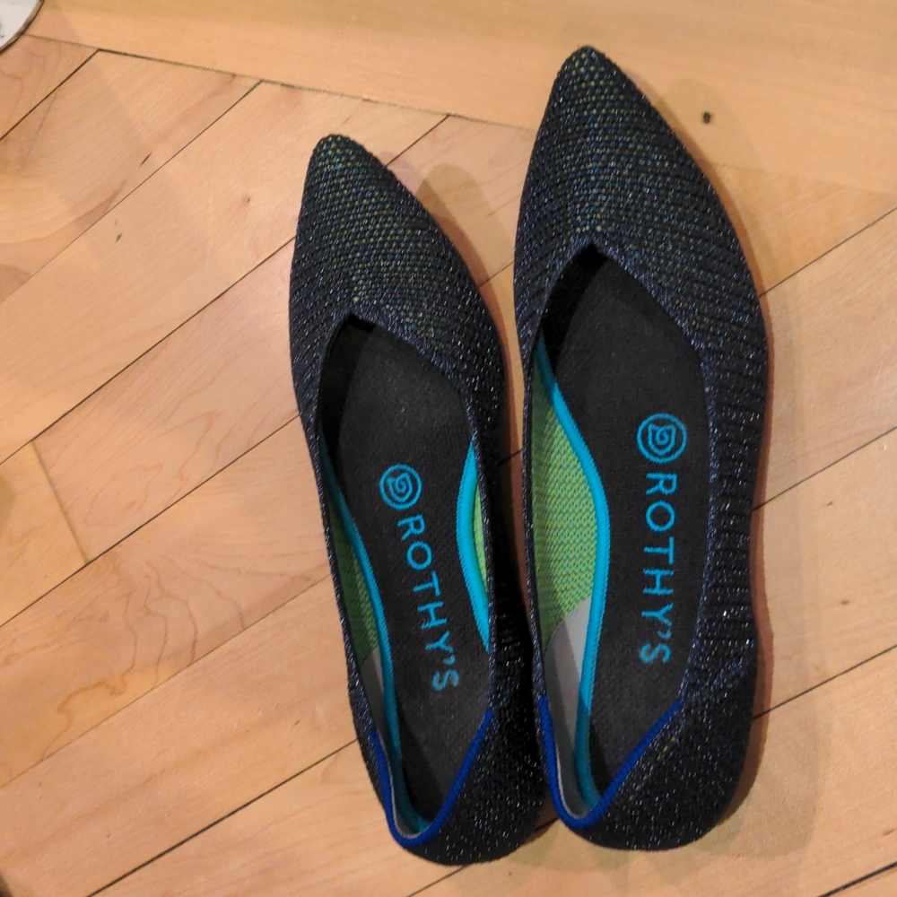 Rothy's Black Friday Limited Edition Lattice Stich Point